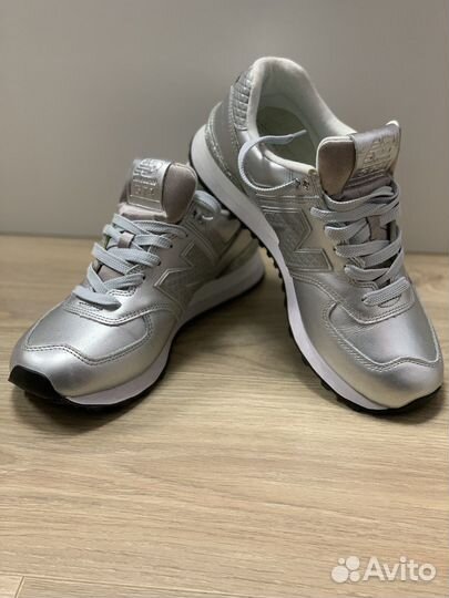 Кроссовки New balance 574 Silver оригинал