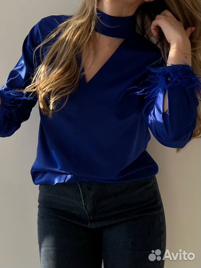 Рубашка с перьями