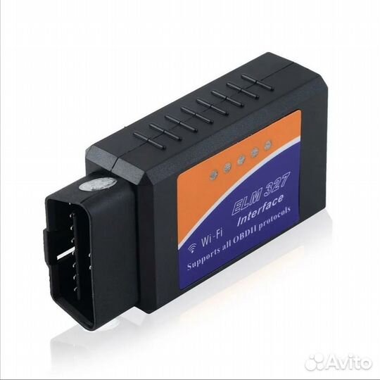 Автомобильный диагностический сканер OBD Elm 327