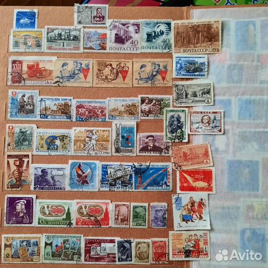 Марки СССР 60-ых годов по годам