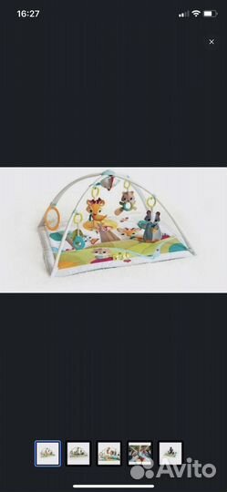 Развивающий коврик tiny love сказочный лес