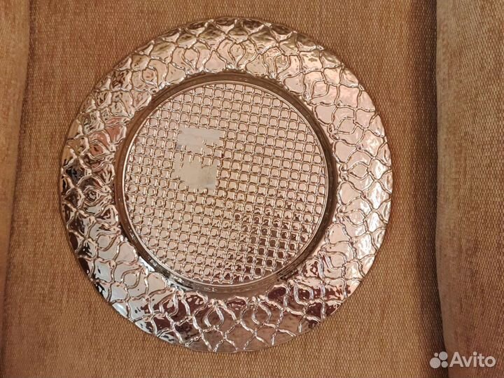 Блюдо 33см Белые кружева