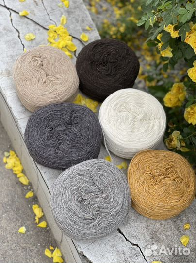 Пряжа для вязания шерстяная