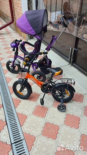 Велосипед и велосипед прогулочный