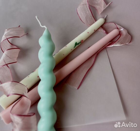 Ароматические свечи ручной работы