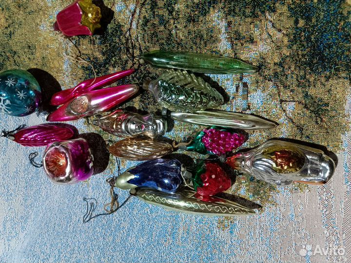 Елочные игрушки СССР