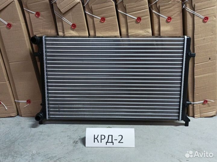 Радиатор двс Skoda Octavia 2 А5 2004-2013