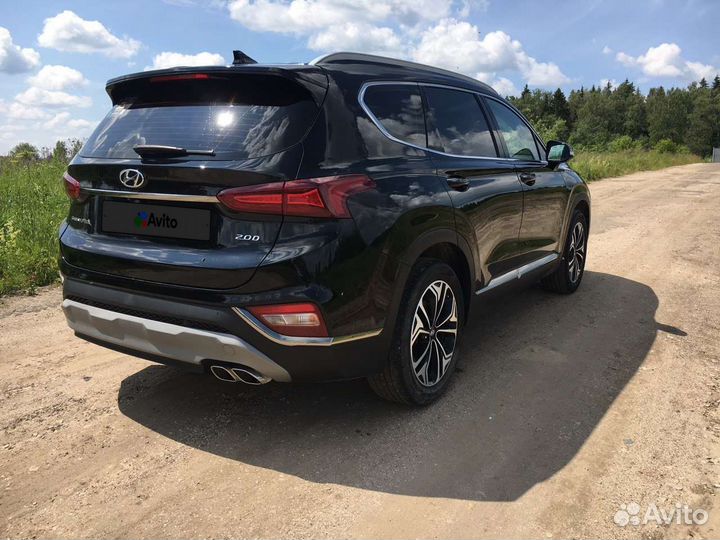 Hyundai Santa Fe 2.0 AT, 2018, 82 000 км