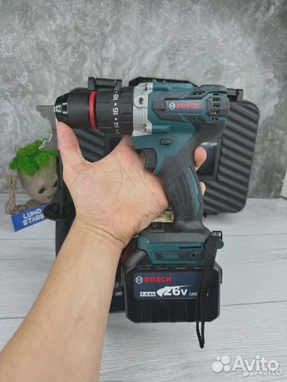 Шуруповерт для ледобура Bosch 26V 9Ah.Усиленный