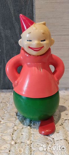 Детская игрушка. Клоун. охк. 1940-50 г