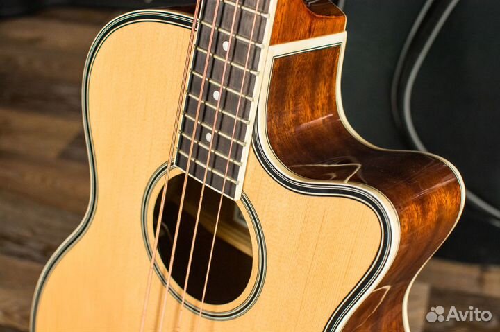 Акустическая бас гитара Caraya + Аксессуары