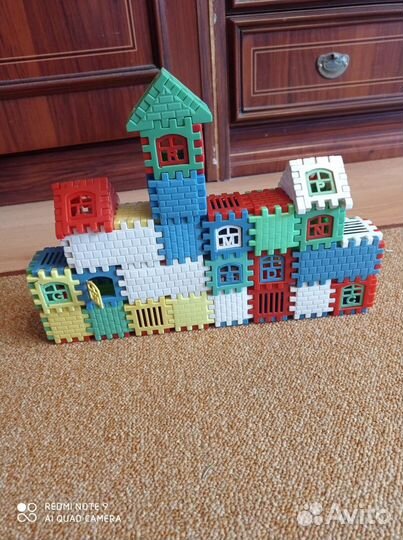 Конструктор детский домики