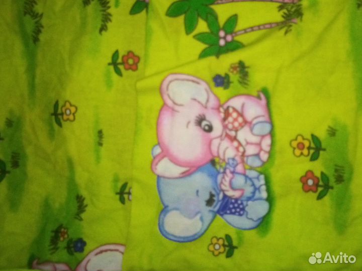 Бортики в детскую кроватку с балдахином бу