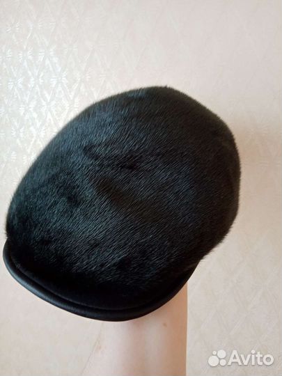 Меховая мужская кепка