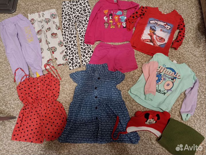 Пакет одежды для девочки 92 98 см