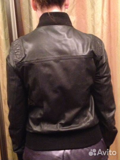Куртка кожаная mustang