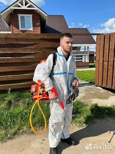 Уничтожение :клещей,клопов,тараканов,грызунов