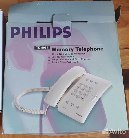 Телефон Philips стационарный