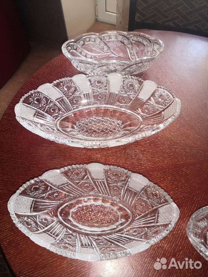 Вазы хрустальные