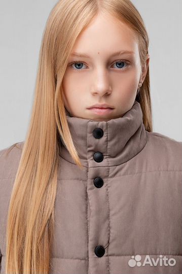 Жилет 134/140/146/152/158 какао Bodo