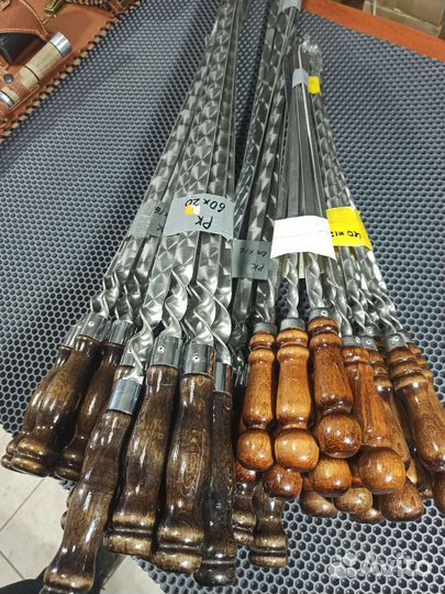 Шампуры (шампура) нержавейка 3 мм