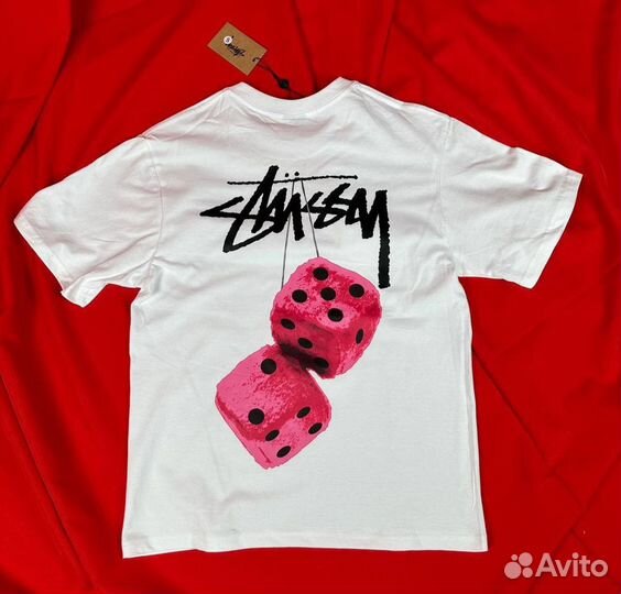 Футболки Stussy (Черные, белые, молочные)