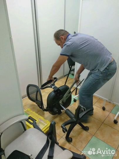 Ремонт офисных и компьютерных кресел в Омске