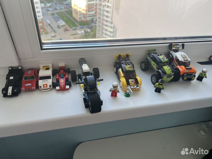 Машинки Лего /lego 4 шт. Оригинал