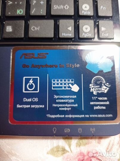 Нетбук asus eee pc