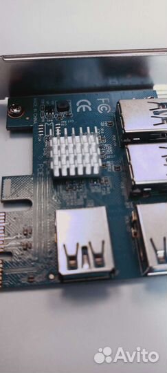 Расширитель на 4 райзера с одного PCI-E