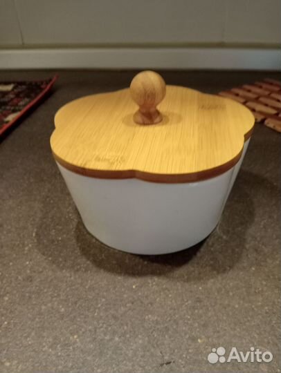 Конфетница, ваза для печенья с крышкой