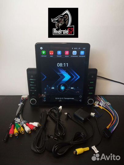 Магнитола android в стиле Tesla 2gb 32gb