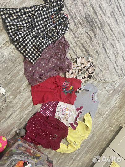 Вещи на девочку 104 110
