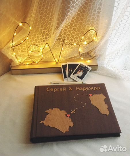 Книга пожеланий на свадьбу Свадебный альбом