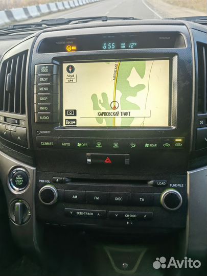 Навигация на русском языке для TLC 200, Lexus 570