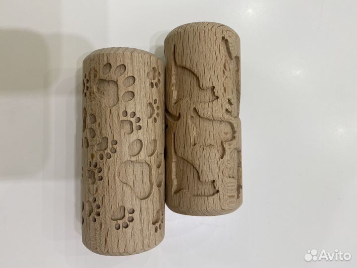 Фигурная скалка «Лапки», «Кошки»