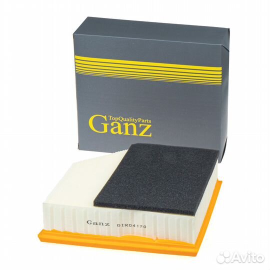 Фильтр воздушный volvo XC90 XC70 2.4D 2005- ganz G