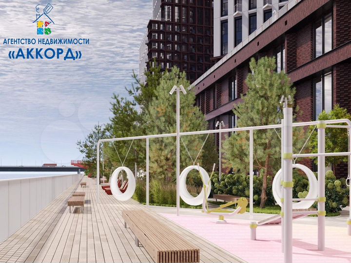 1-к. квартира, 54,1 м², 9/27 эт.