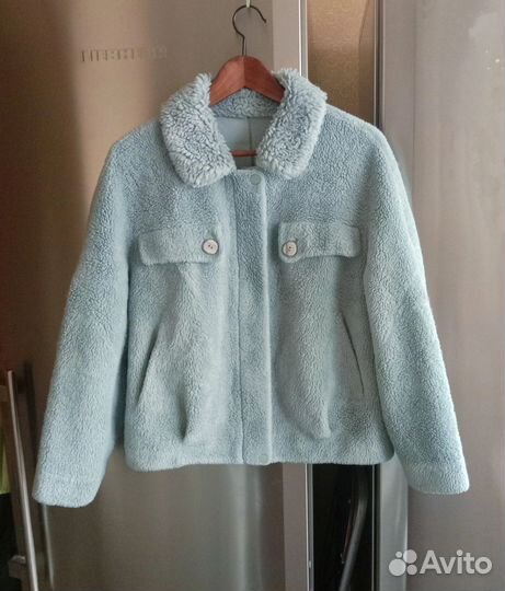 Куртка меховая тедди 46 размер