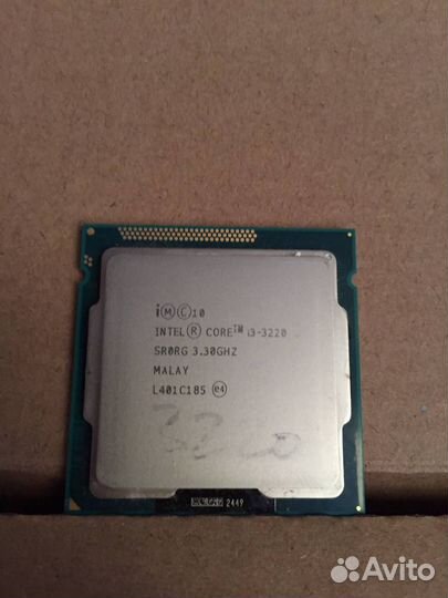 Intel core i3 3220