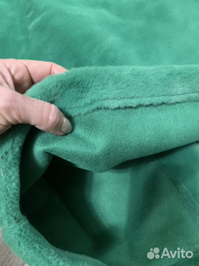 Шуба из экомеха женская