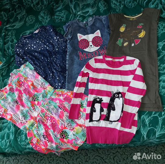 Вещи пакетом на девочку 128