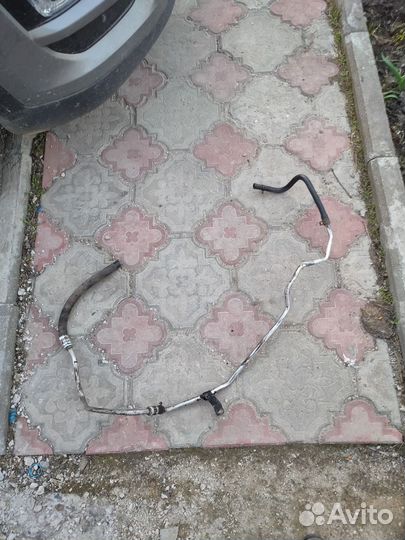 Шланг гура низкого давления рено сценик 1