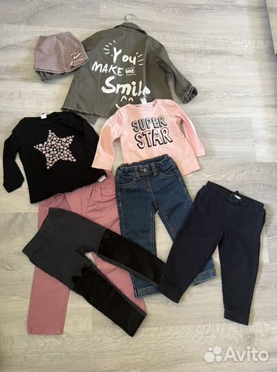 Вещи на девочку 1-2 годика