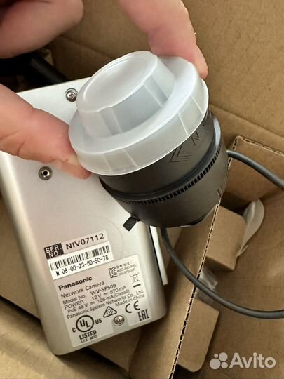 Panasonic WV-SP509 с объективом Fujinon