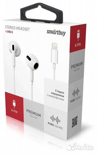 Наушники SmartBuy i-One 8, белый