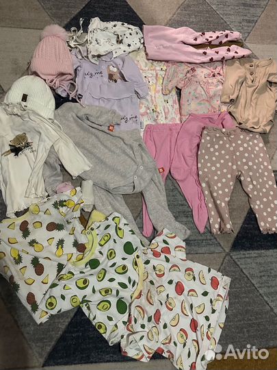 Вещи пакетом на девочку