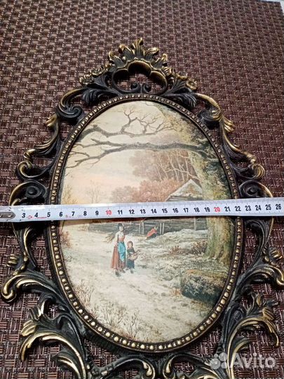 Шелкография в бронзе