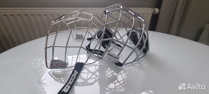 Маска для хоккейного шлема