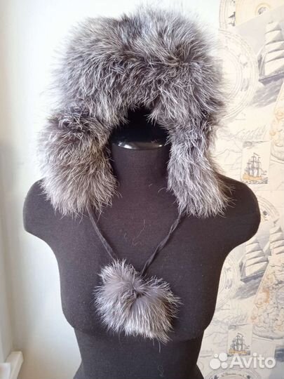 Шапка ушанка детская